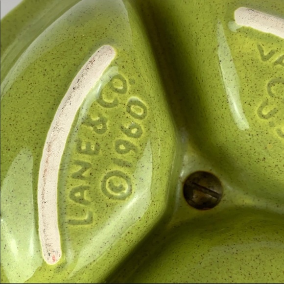 Vintage 1960s Mid Century Divided Candy Dish - Picture 6 of 7